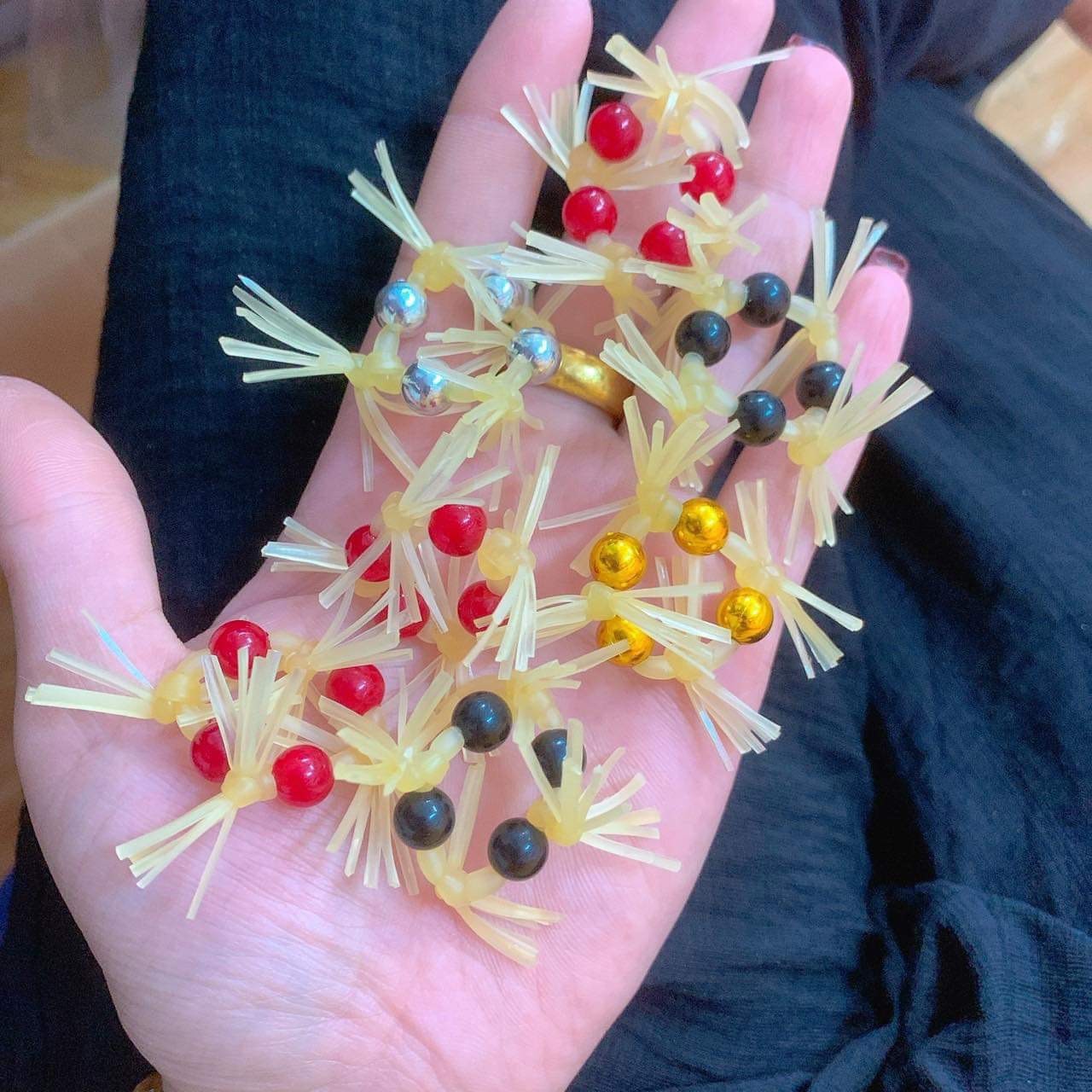 Vòng đeo râu rồng silicon combo 3 chiếc trộn mẫu cho nam giới