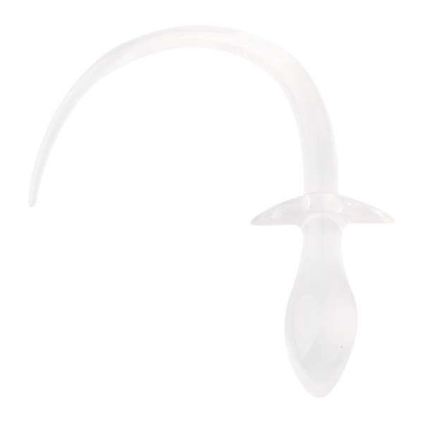 Plug cắm hậu môn pha lê trong suốt silicon - phích cắm hậu môn