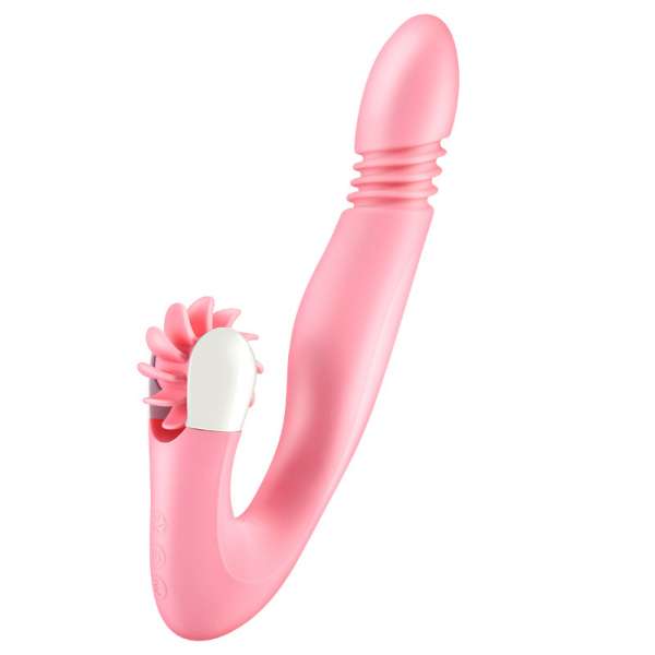 Dương Vật Rung Thụt kèm lưỡi liếm le cho nam nữ dễ sử dụng đa tần số