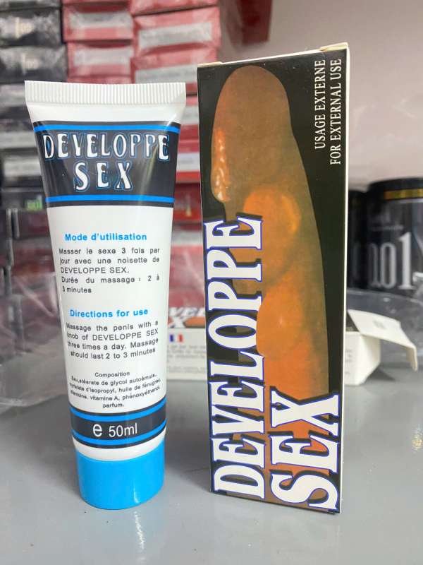 [Combo 2 tuýp] Gel Tăng Kích Thước Dương Vật developpe sex - tăng DV