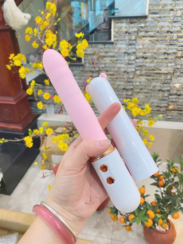 Đũa rung Thụt Nhỏ gọn đa tần số cho nữ - sextoy đồ chơi nam nữ