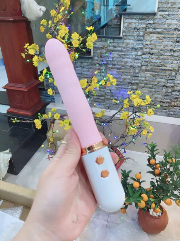 Đũa rung Thụt Nhỏ gọn đa tần số cho nữ - sextoy đồ chơi nam nữ
