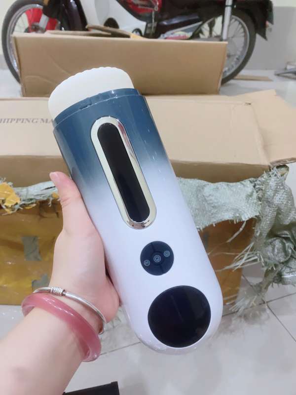 Cốc Nam Masturbator Đa Tần Số Kính Thiên Văn Hút Rung Phát Âm Máy Bay