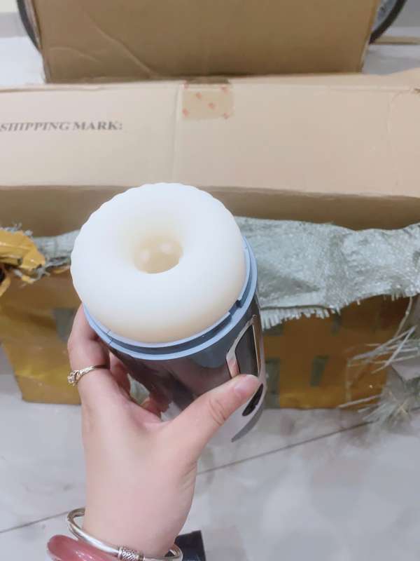 Cốc Nam Masturbator Đa Tần Số Kính Thiên Văn Hút Rung Phát Âm Máy Bay