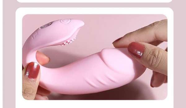 Trứng rung đeo hình chữ U 3in1 kèm lưỡi liếm của Sein Niuniu cho nữ